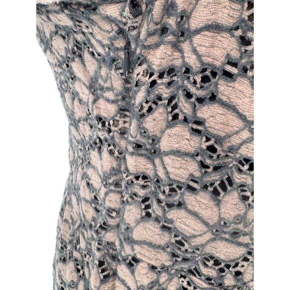 Anthropologie Deletta Lace Overlay Dress sz L EUC Romantic, Elegant, Date night - Picture 6 of 13